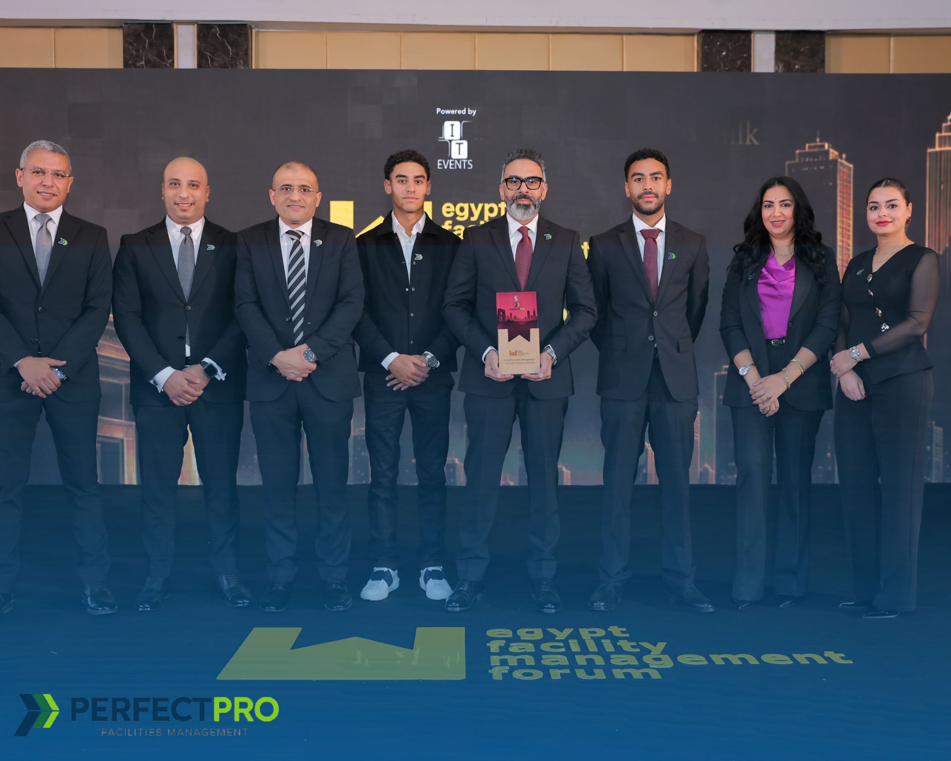 Facility Management Company Perfect Pro ® team receives EFMF Grand Award 2026